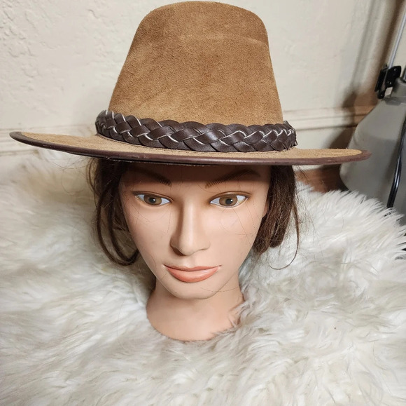 San Zemo leather cowboy hat L NEW‎ main image 14